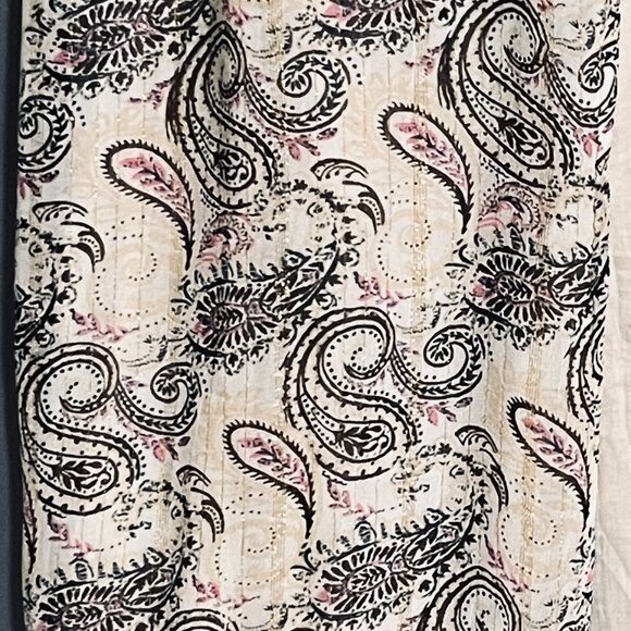 NWT Stunning Raga Apricot Beaded Kimono Duster / Wrap Maxi Dress Large - Picture 9 of 9